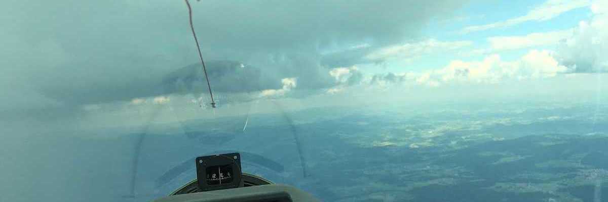 Verortung via Georeferenzierung der Kamera: Aufgenommen in der Nähe von Regen, Deutschland in 2200 Meter